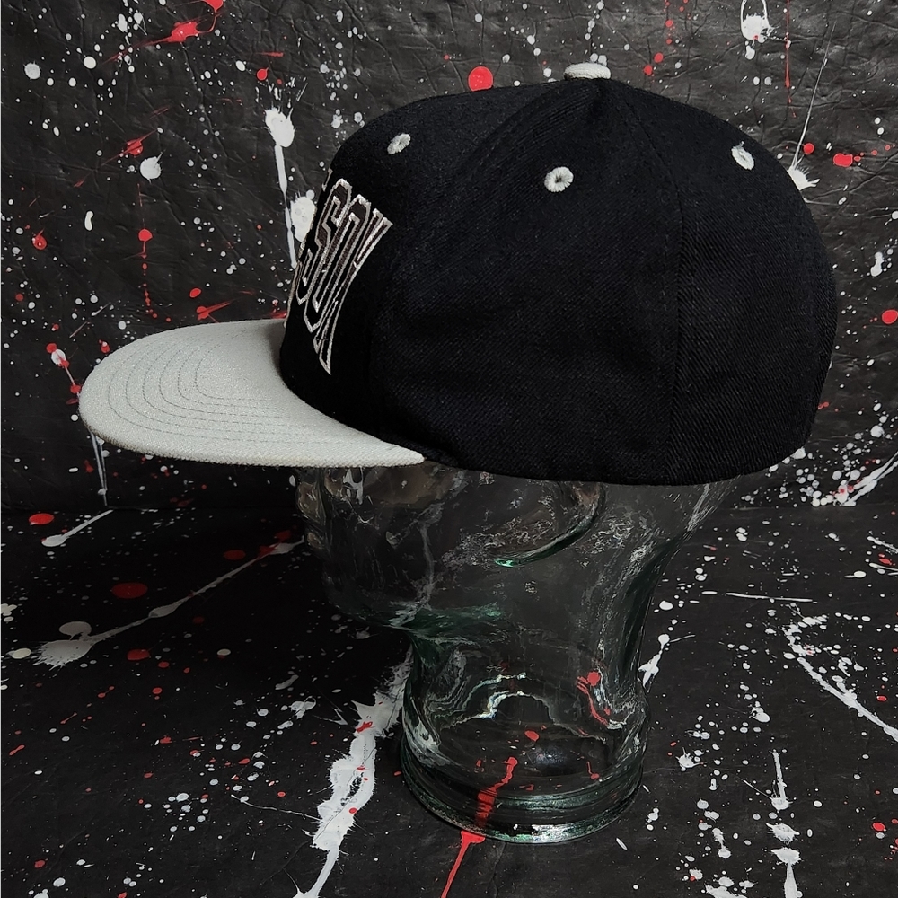 Vintage 90s Chicago White Sox men's MLB spell-out embroidered baseball cap RARE - Picture 5 of 12